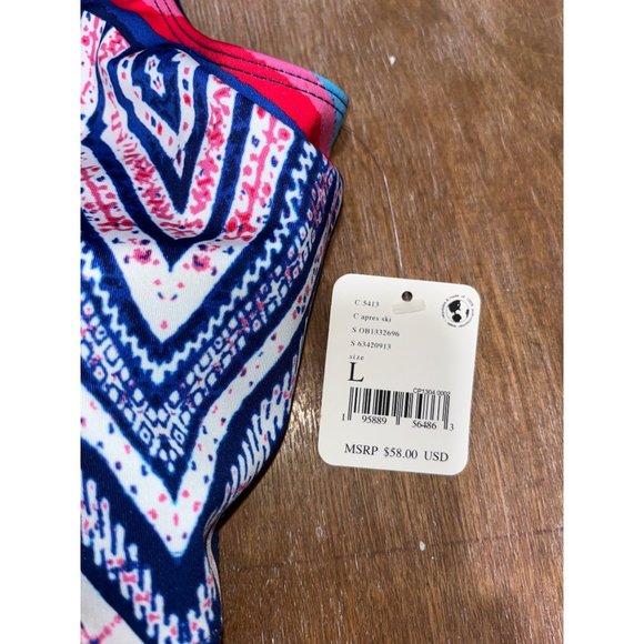 Free People Women's Sports Bra Top Size Large Training Gym NWT‎ Blue - Picture 5 of 7